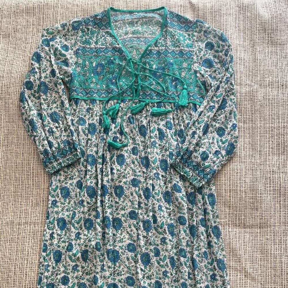 Vintage boho 1960's Inspired Dress